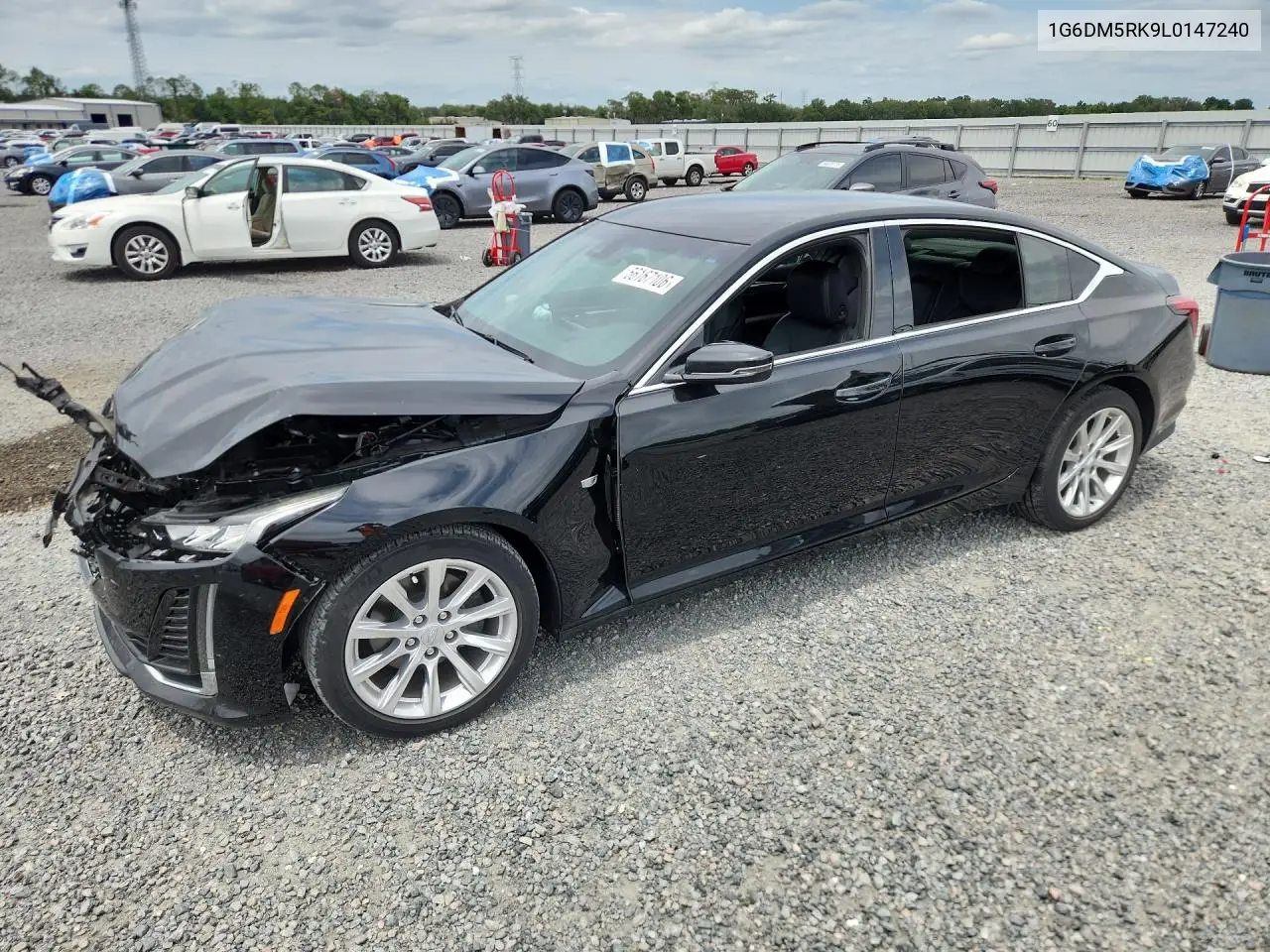 2020 Cadillac Ct5 Luxury VIN: 1G6DM5RK9L0147240 Lot: 56167106