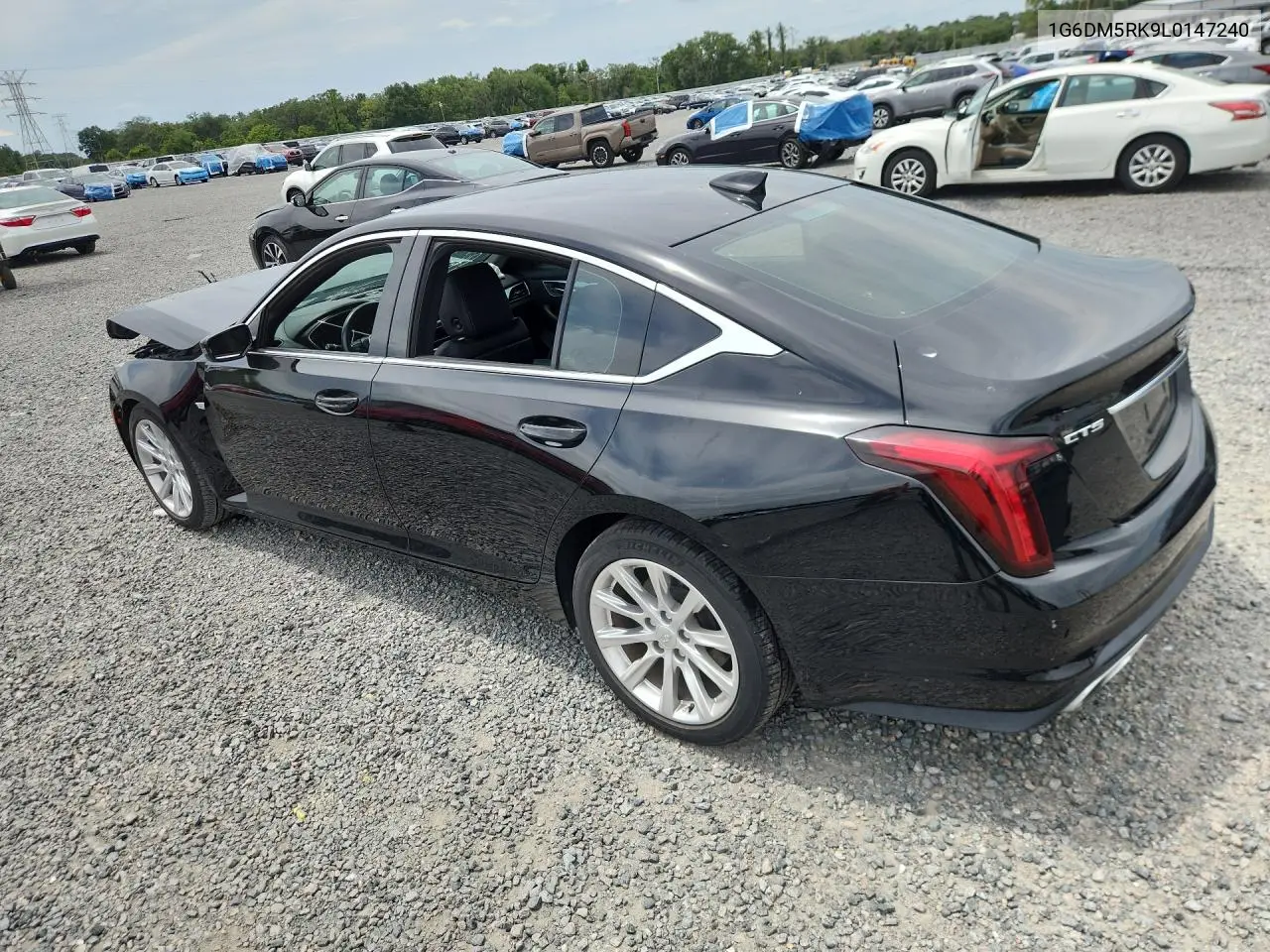 2020 Cadillac Ct5 Luxury VIN: 1G6DM5RK9L0147240 Lot: 56167106
