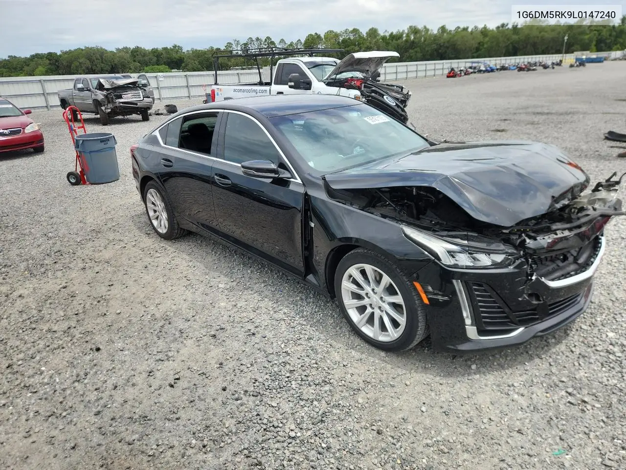 2020 Cadillac Ct5 Luxury VIN: 1G6DM5RK9L0147240 Lot: 56167106
