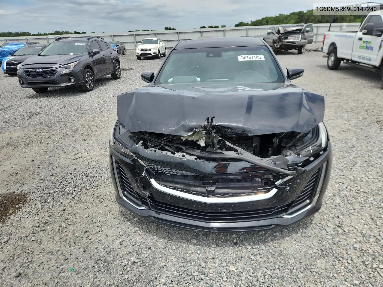 2020 Cadillac Ct5 Luxury VIN: 1G6DM5RK9L0147240 Lot: 56167106