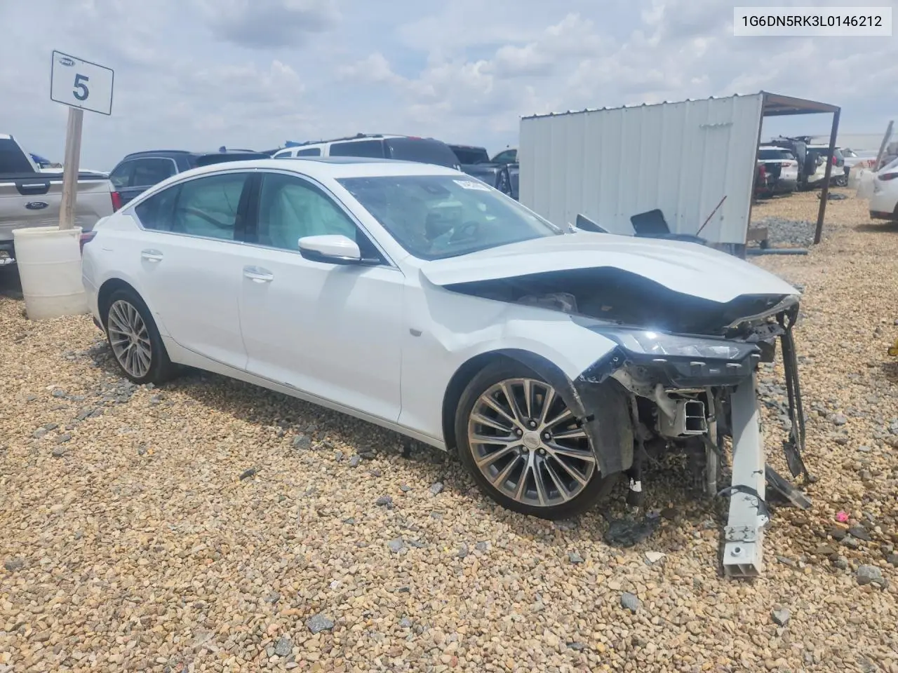 2020 Cadillac Ct5 Premium Luxury VIN: 1G6DN5RK3L0146212 Lot: 56492406