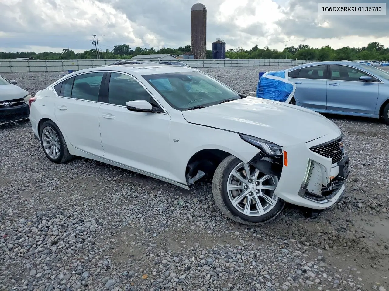 2020 Cadillac Ct5 Luxury VIN: 1G6DX5RK9L0136780 Lot: 57523476