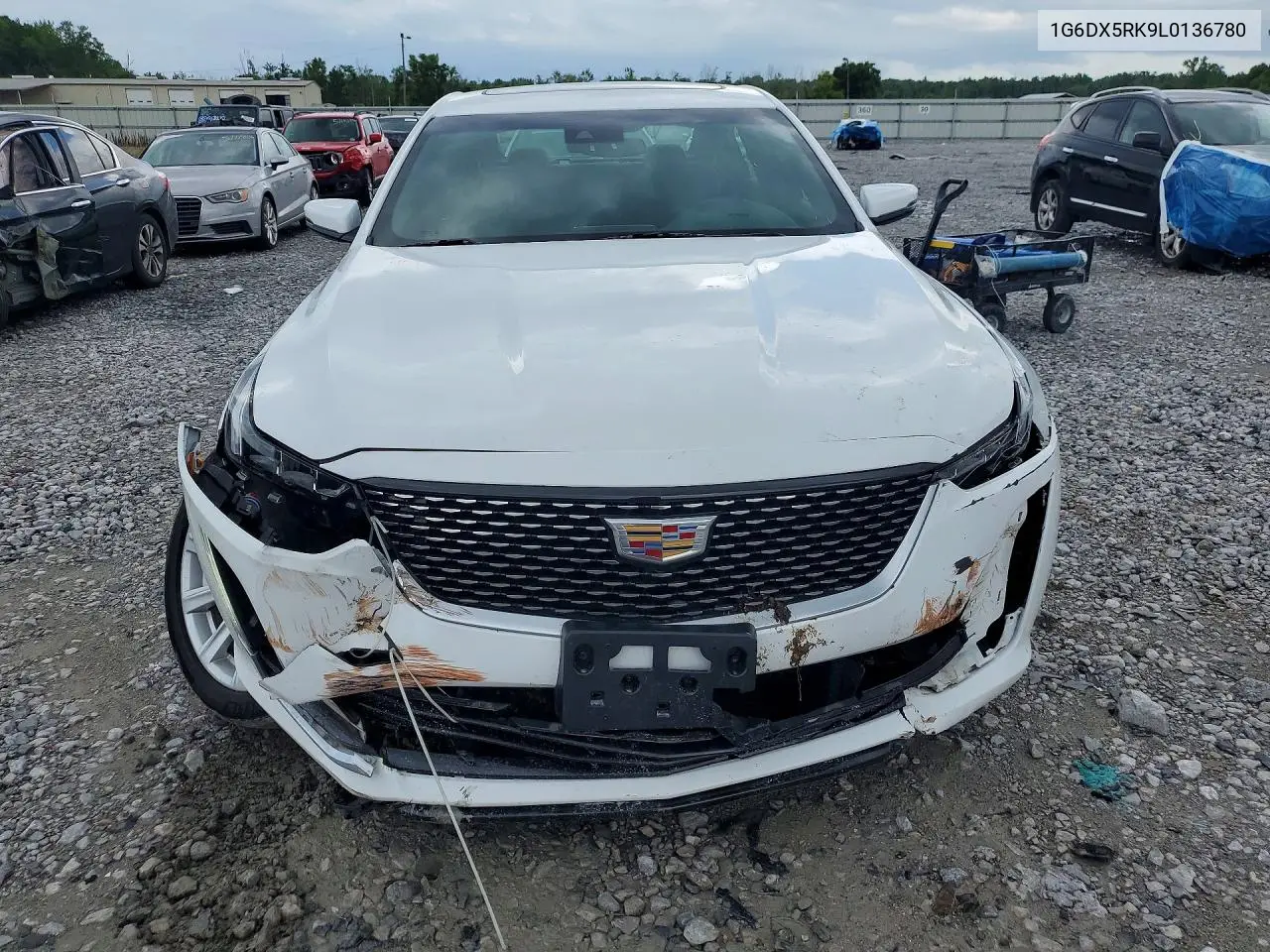 2020 Cadillac Ct5 Luxury VIN: 1G6DX5RK9L0136780 Lot: 57523476