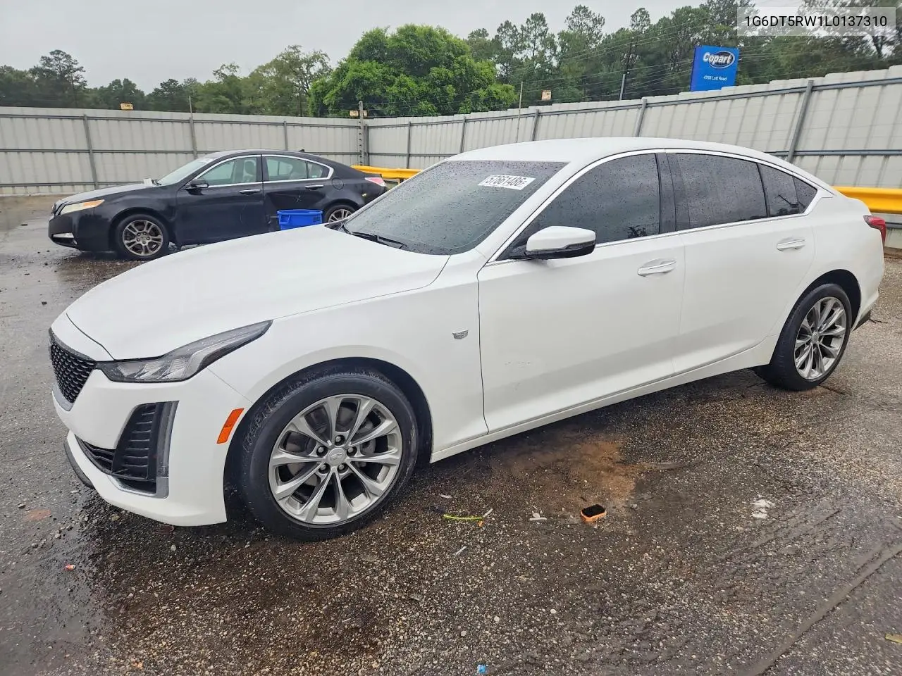 2020 Cadillac Ct5 Premium Luxury VIN: 1G6DT5RW1L0137310 Lot: 57661486