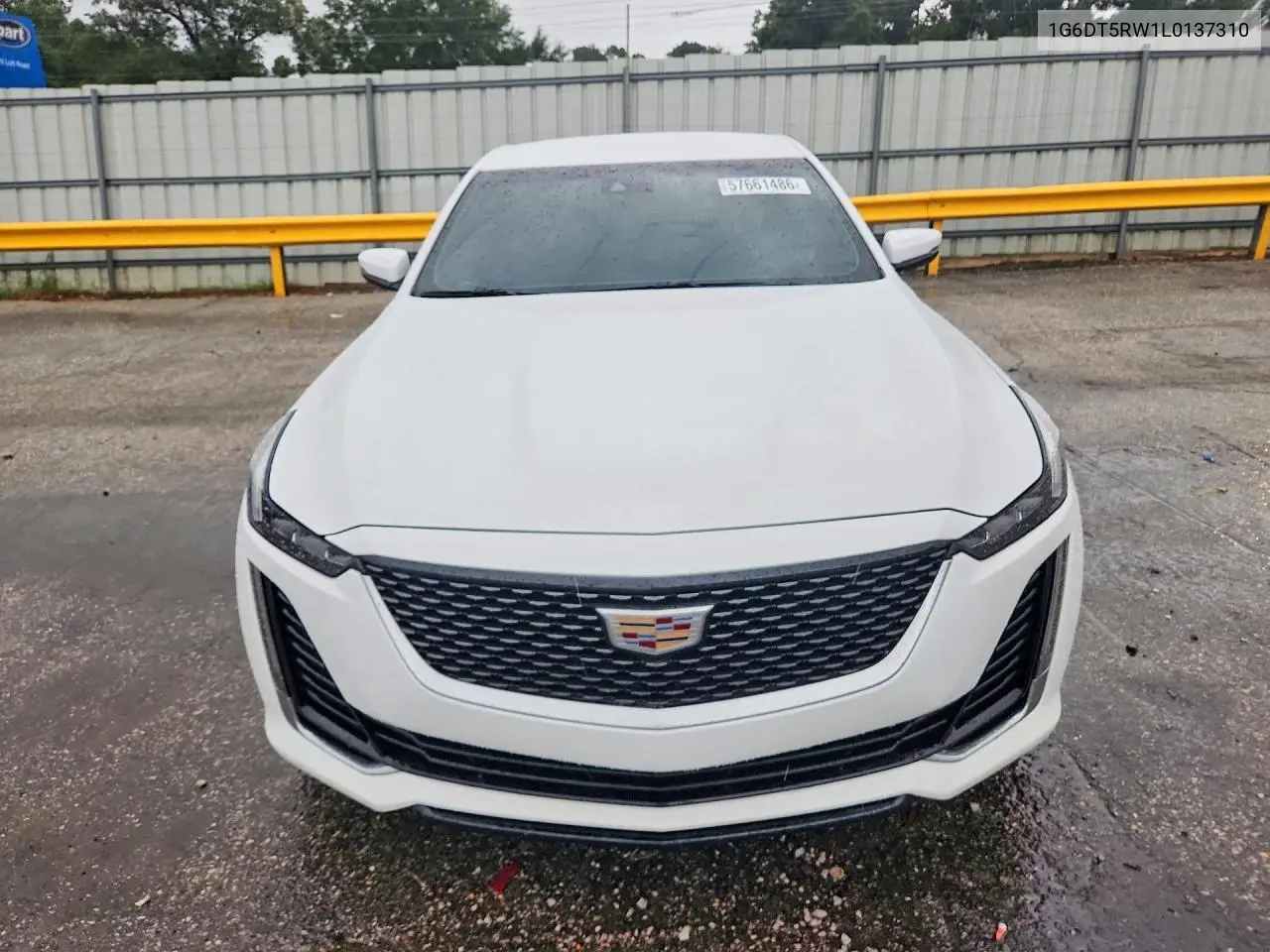 2020 Cadillac Ct5 Premium Luxury VIN: 1G6DT5RW1L0137310 Lot: 57661486