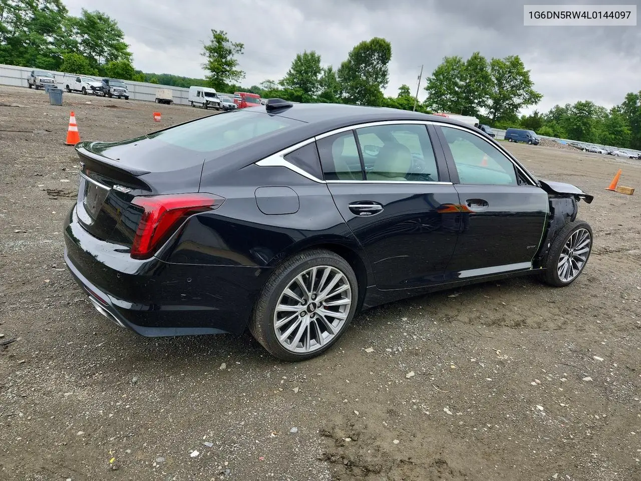 2020 Cadillac Ct5 Premium Luxury VIN: 1G6DN5RW4L0144097 Lot: 57746606