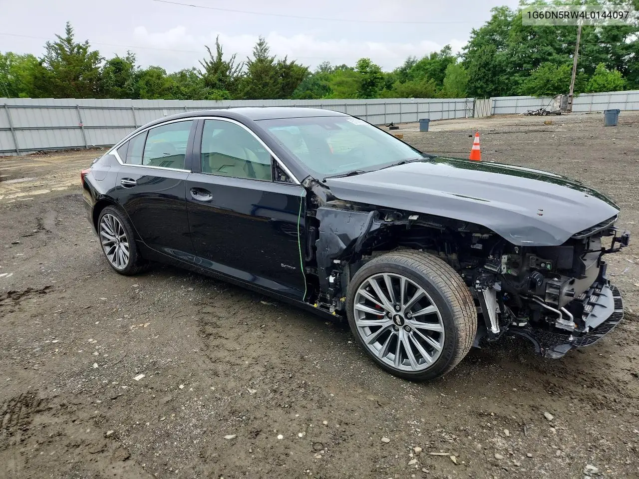 2020 Cadillac Ct5 Premium Luxury VIN: 1G6DN5RW4L0144097 Lot: 57746606