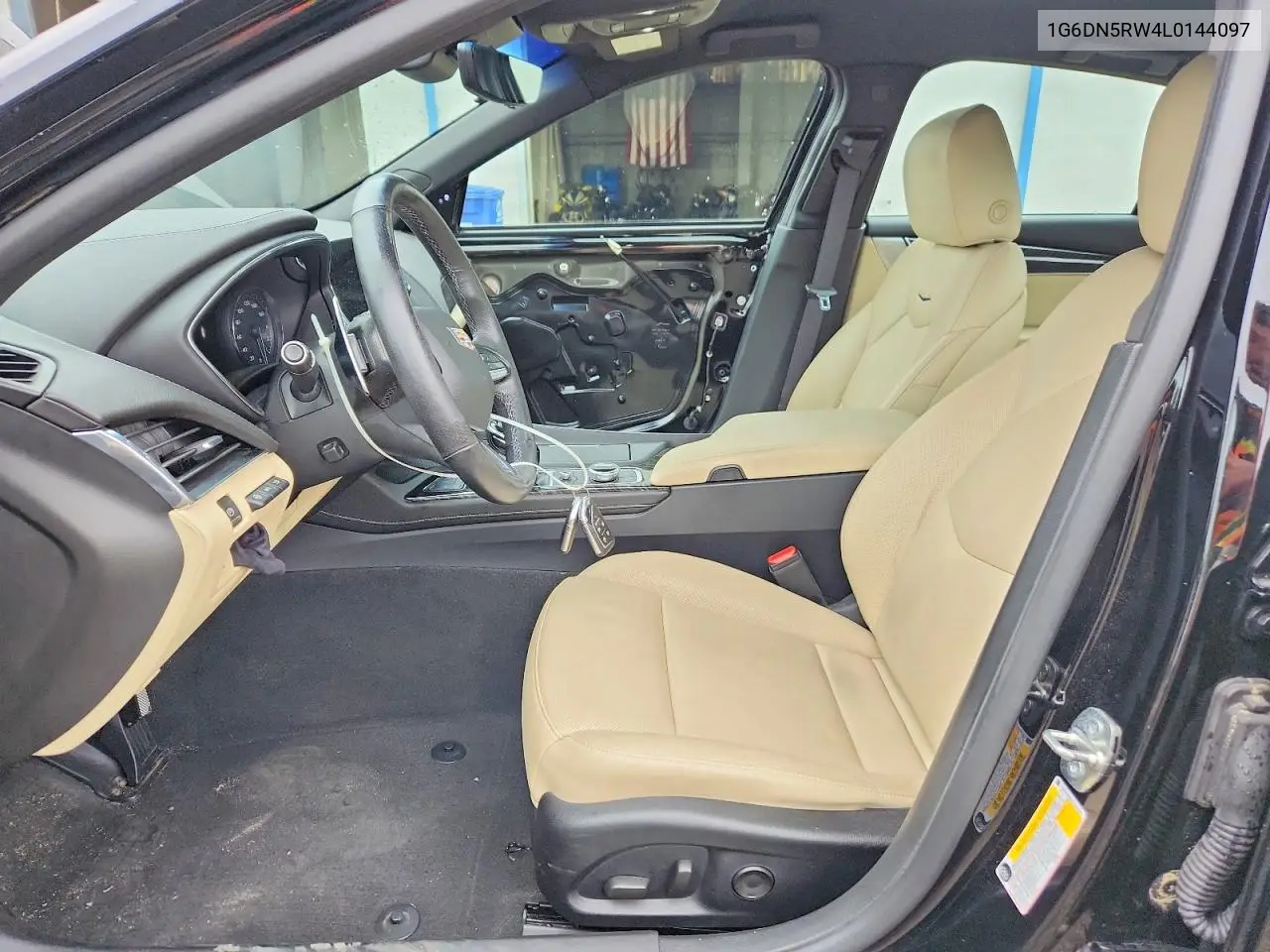 2020 Cadillac Ct5 Premium Luxury VIN: 1G6DN5RW4L0144097 Lot: 57746606