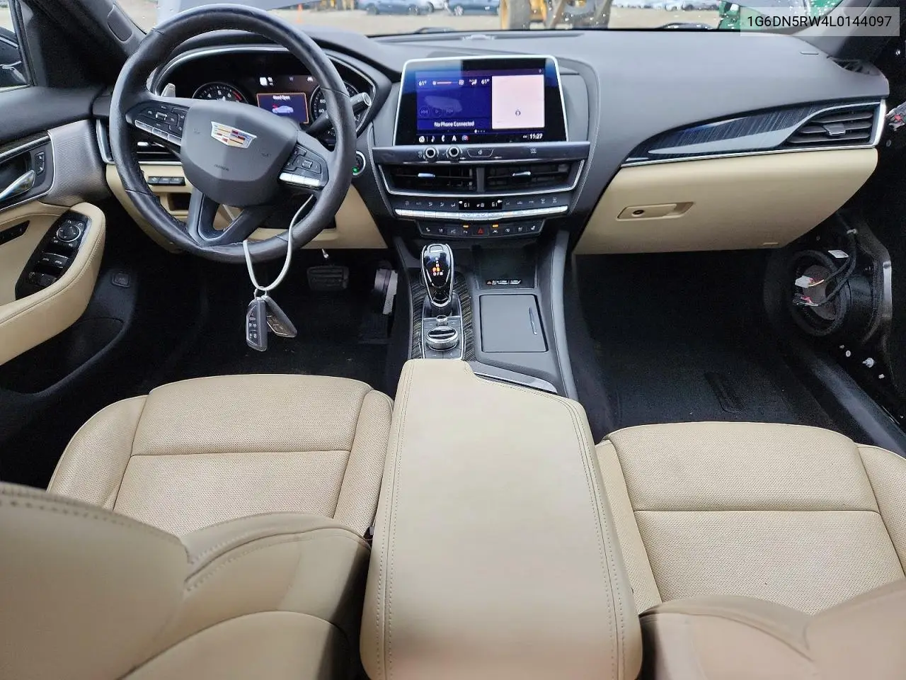 2020 Cadillac Ct5 Premium Luxury VIN: 1G6DN5RW4L0144097 Lot: 57746606
