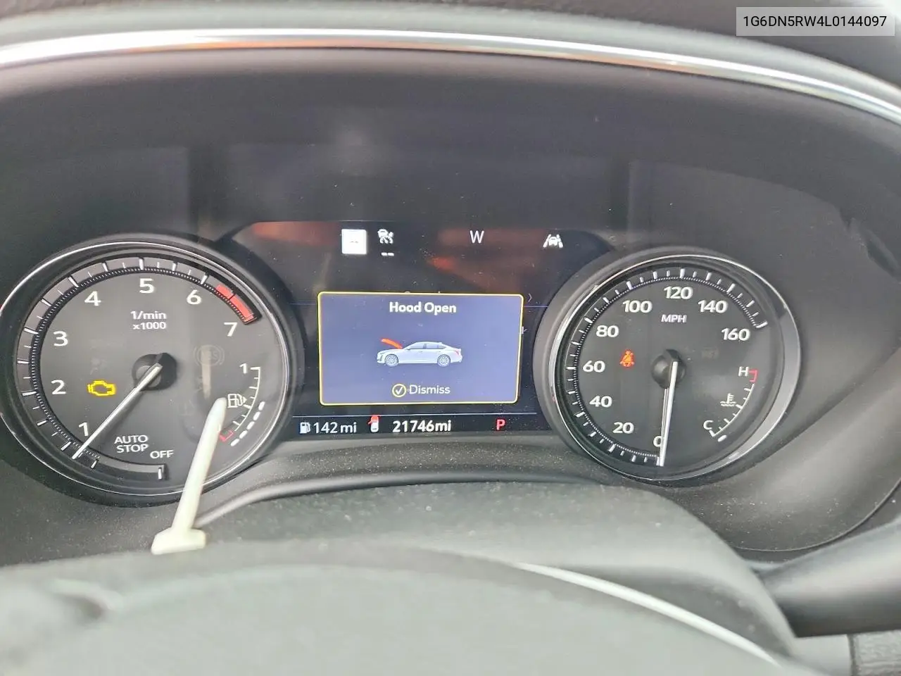 2020 Cadillac Ct5 Premium Luxury VIN: 1G6DN5RW4L0144097 Lot: 57746606