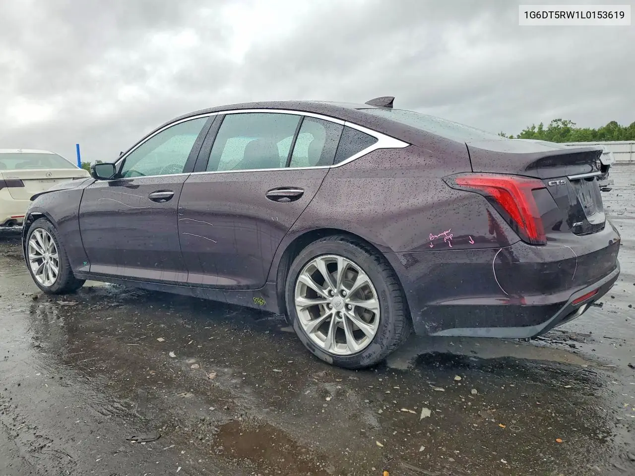 2020 Cadillac Ct5 Premium Luxury VIN: 1G6DT5RW1L0153619 Lot: 58047176