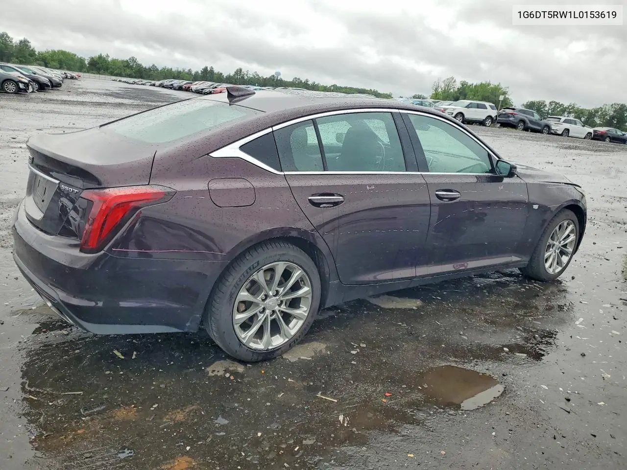 2020 Cadillac Ct5 Premium Luxury VIN: 1G6DT5RW1L0153619 Lot: 58047176