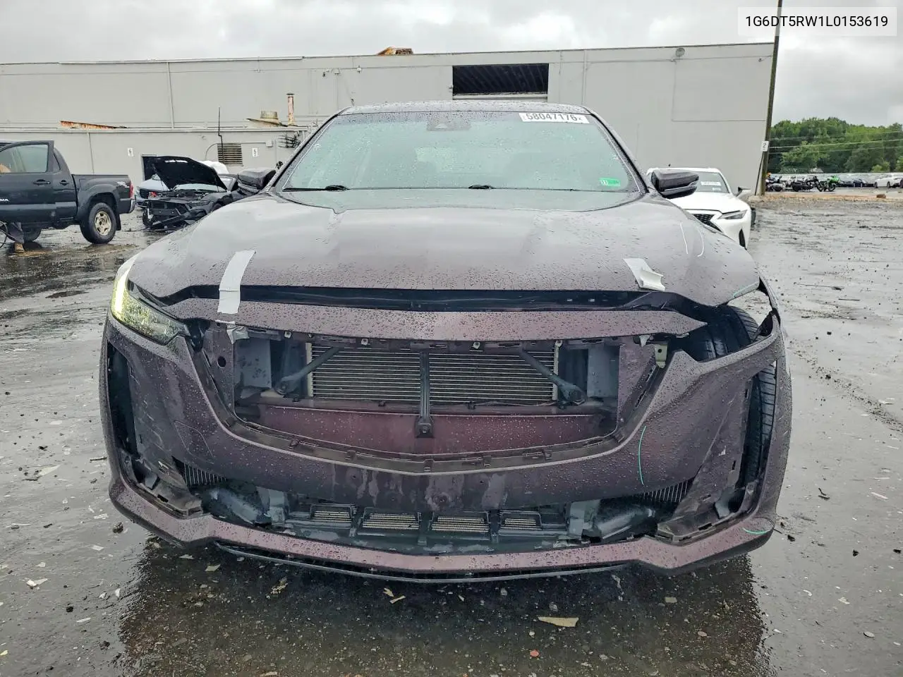 2020 Cadillac Ct5 Premium Luxury VIN: 1G6DT5RW1L0153619 Lot: 58047176