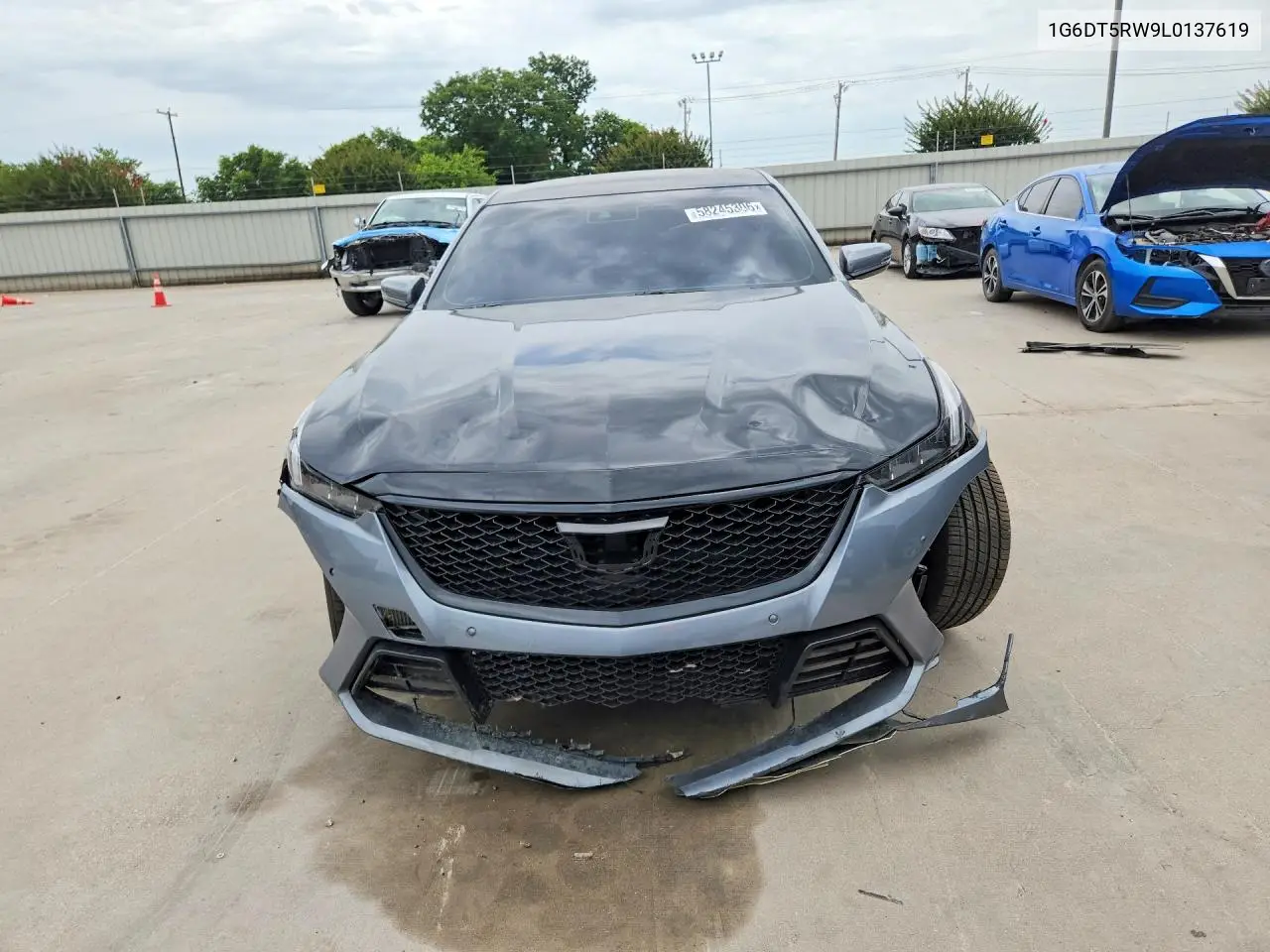 2020 Cadillac Ct5 Premium Luxury VIN: 1G6DT5RW9L0137619 Lot: 58245306