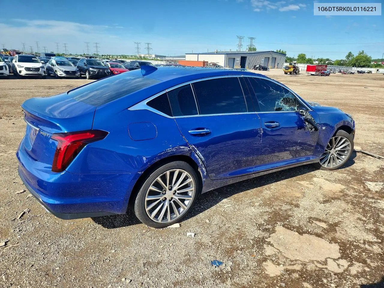2020 Cadillac Ct5 Premium Luxury VIN: 1G6DT5RK0L0116221 Lot: 58377496