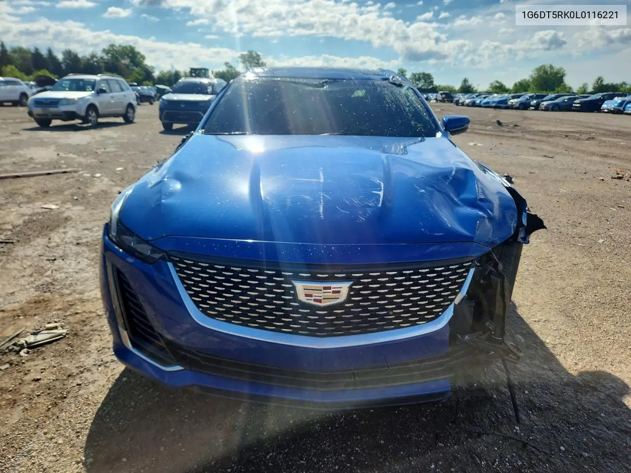 2020 Cadillac Ct5 Premium Luxury VIN: 1G6DT5RK0L0116221 Lot: 58377496