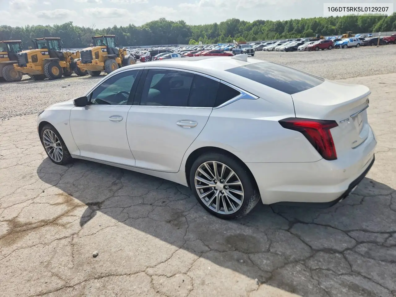 2020 Cadillac Ct5 Premium Luxury VIN: 1G6DT5RK5L0129207 Lot: 59110616