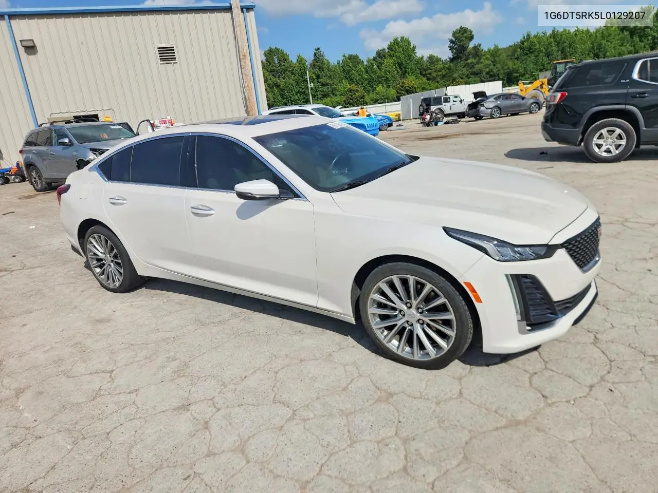2020 Cadillac Ct5 Premium Luxury VIN: 1G6DT5RK5L0129207 Lot: 59110616