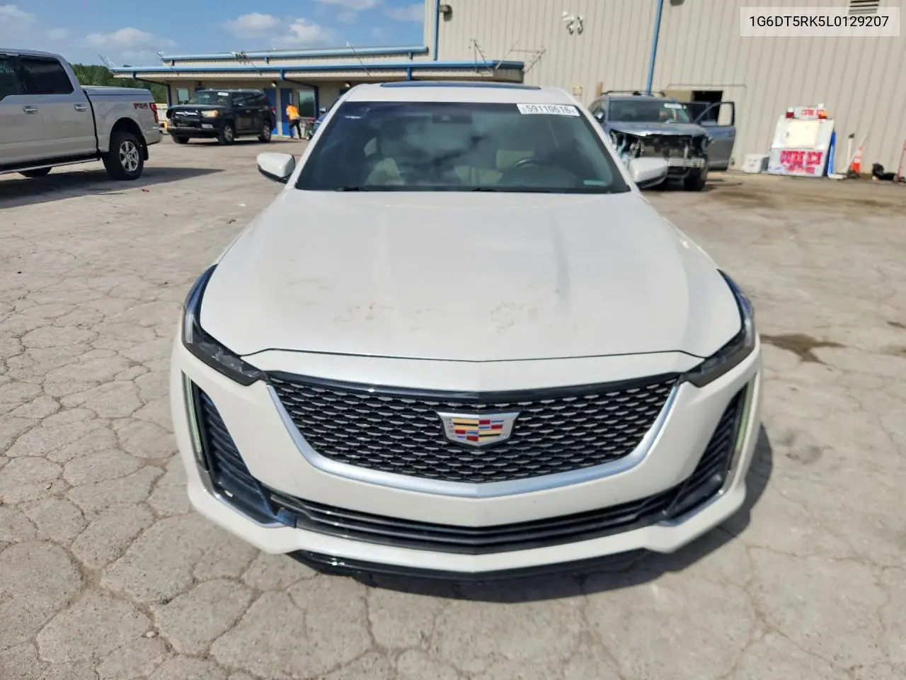 2020 Cadillac Ct5 Premium Luxury VIN: 1G6DT5RK5L0129207 Lot: 59110616