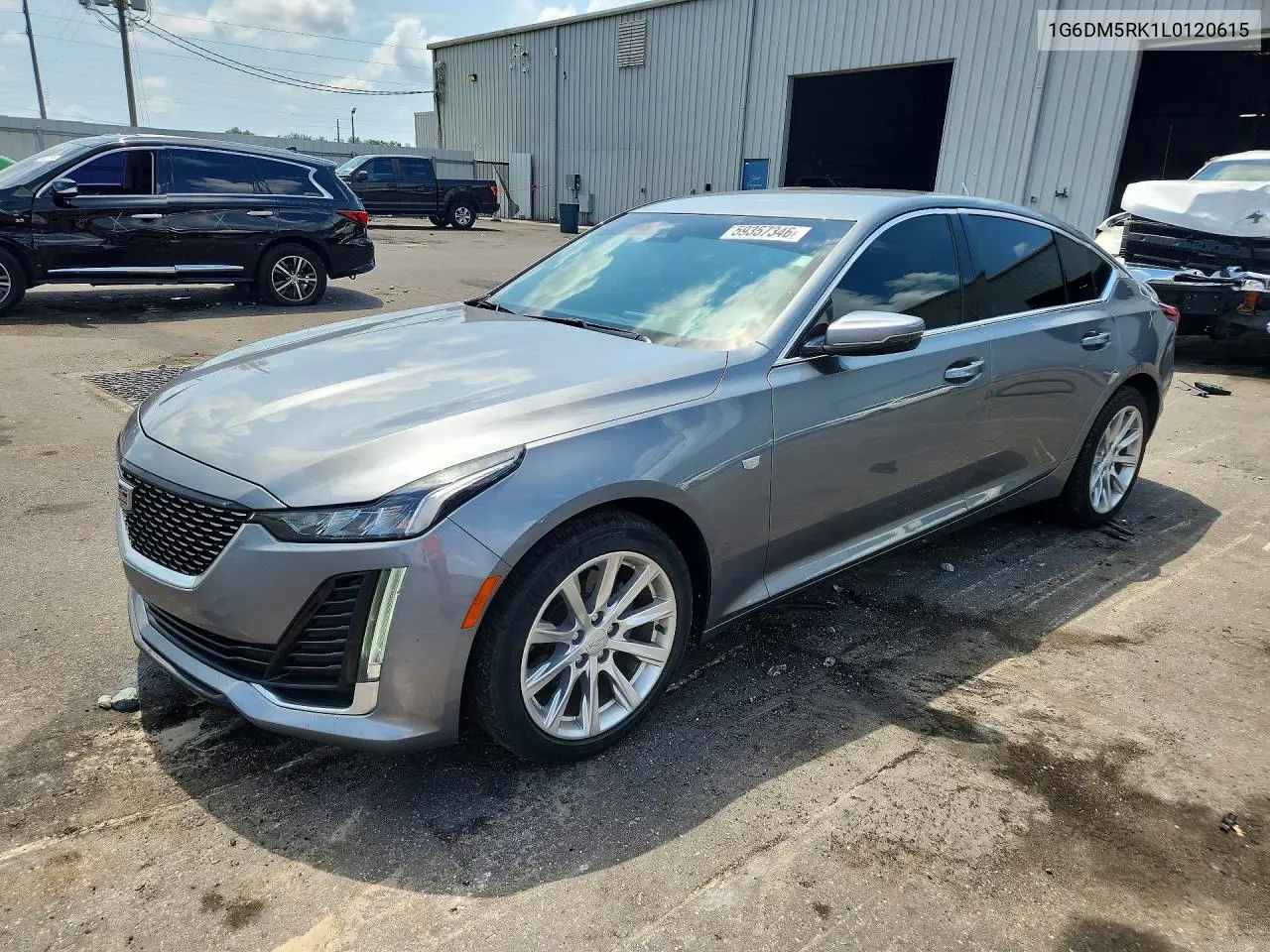 2020 Cadillac Ct5 Luxury VIN: 1G6DM5RK1L0120615 Lot: 59357346
