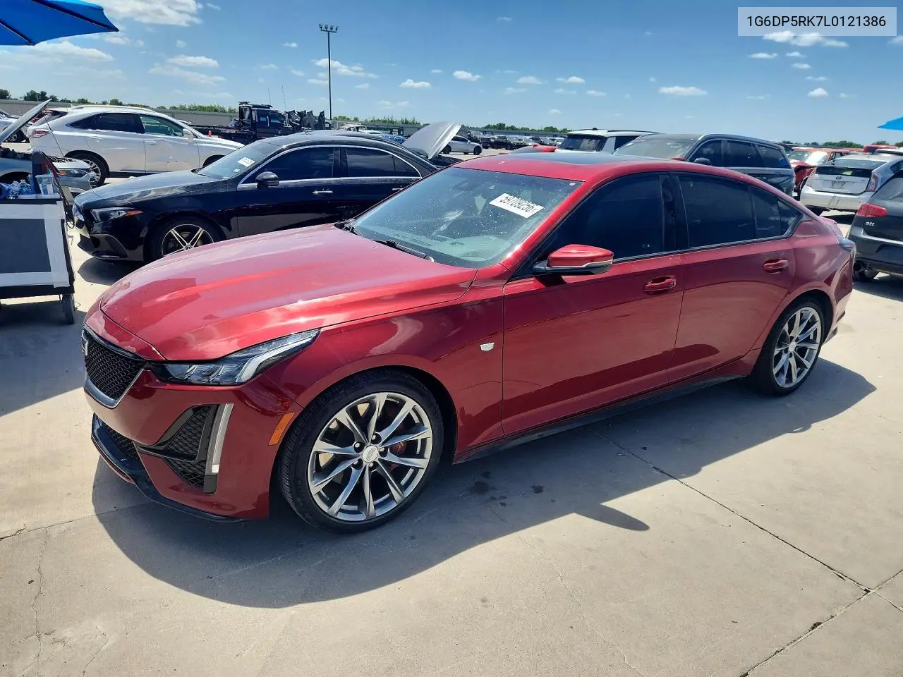 2020 Cadillac Ct5 Sport VIN: 1G6DP5RK7L0121386 Lot: 59709256