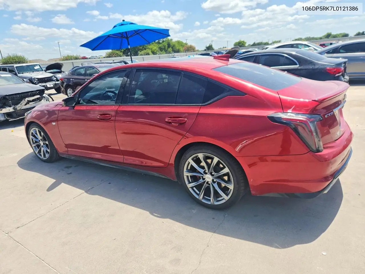 2020 Cadillac Ct5 Sport VIN: 1G6DP5RK7L0121386 Lot: 59709256