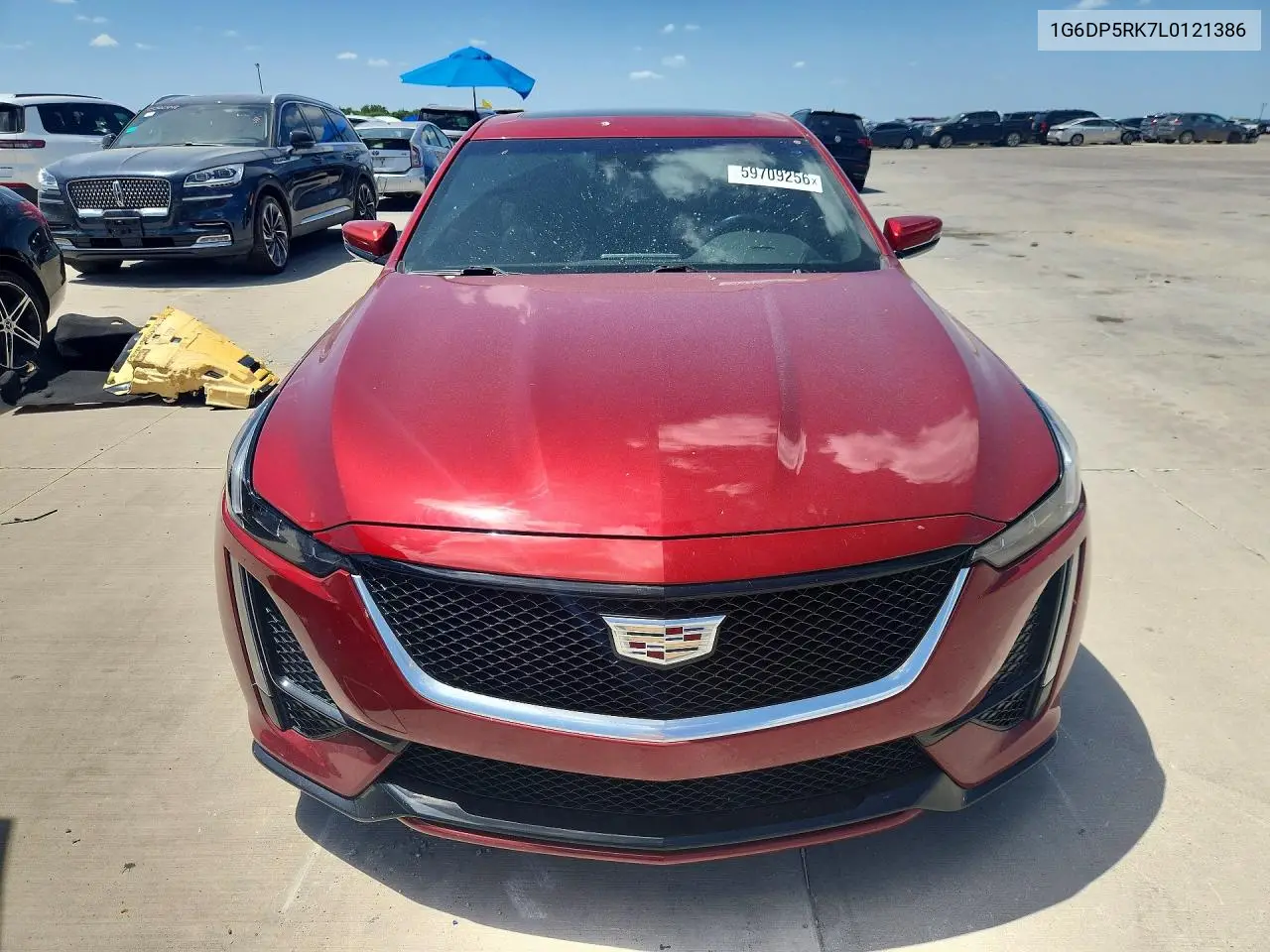 2020 Cadillac Ct5 Sport VIN: 1G6DP5RK7L0121386 Lot: 59709256