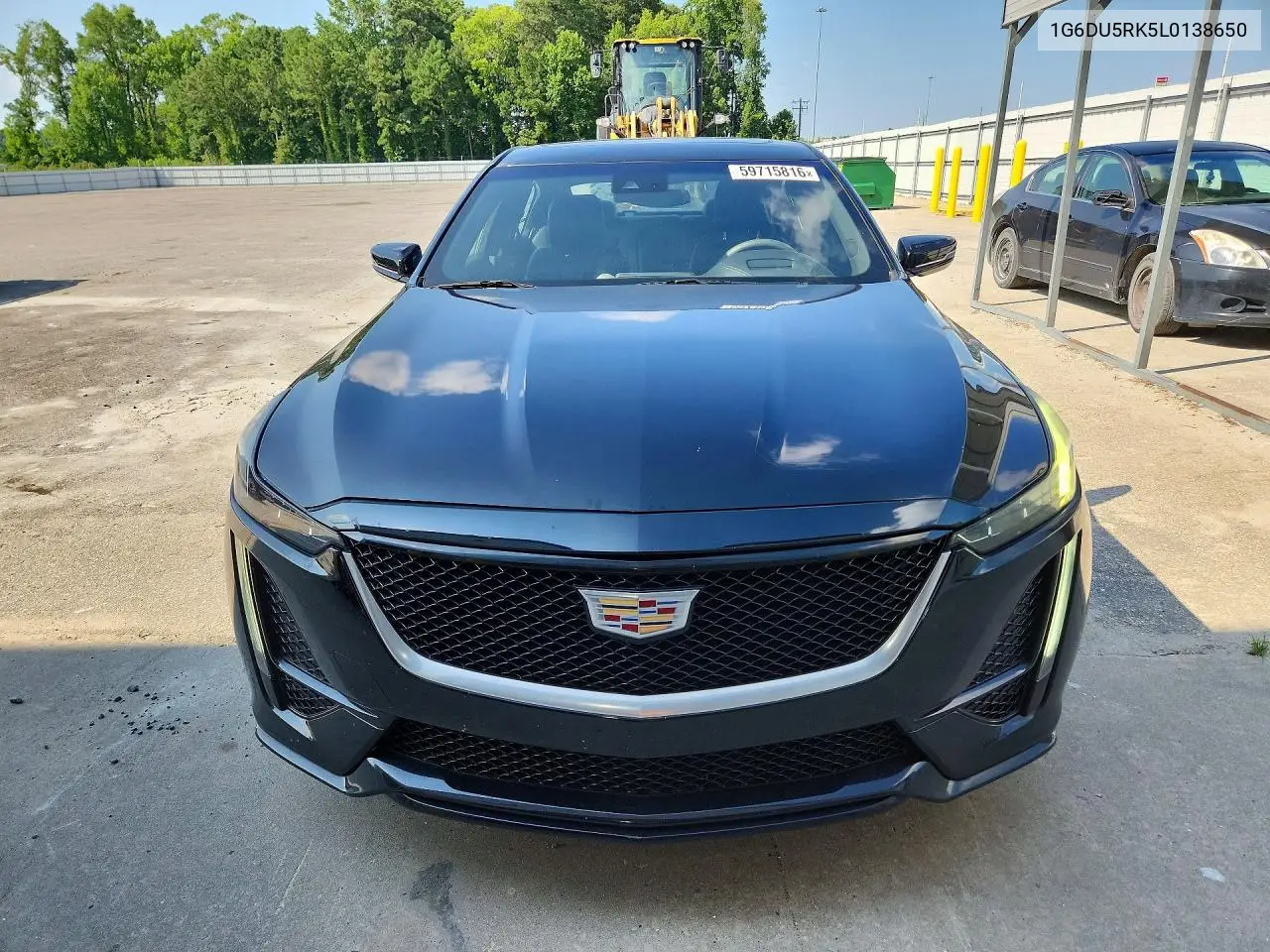 2020 Cadillac Ct5 Sport VIN: 1G6DU5RK5L0138650 Lot: 59715816