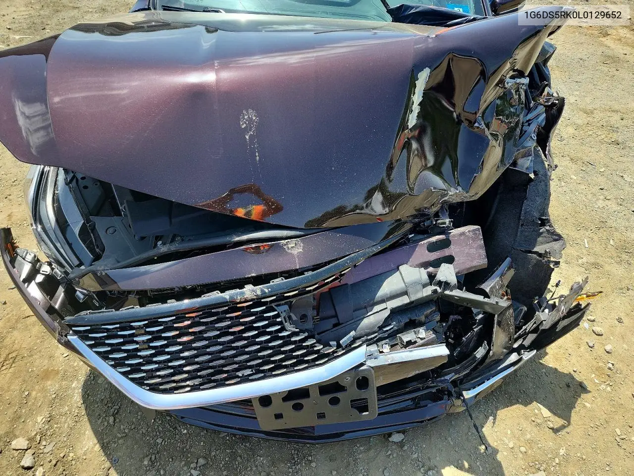 2020 Cadillac Ct5 Luxury VIN: 1G6DS5RK0L0129652 Lot: 59779626