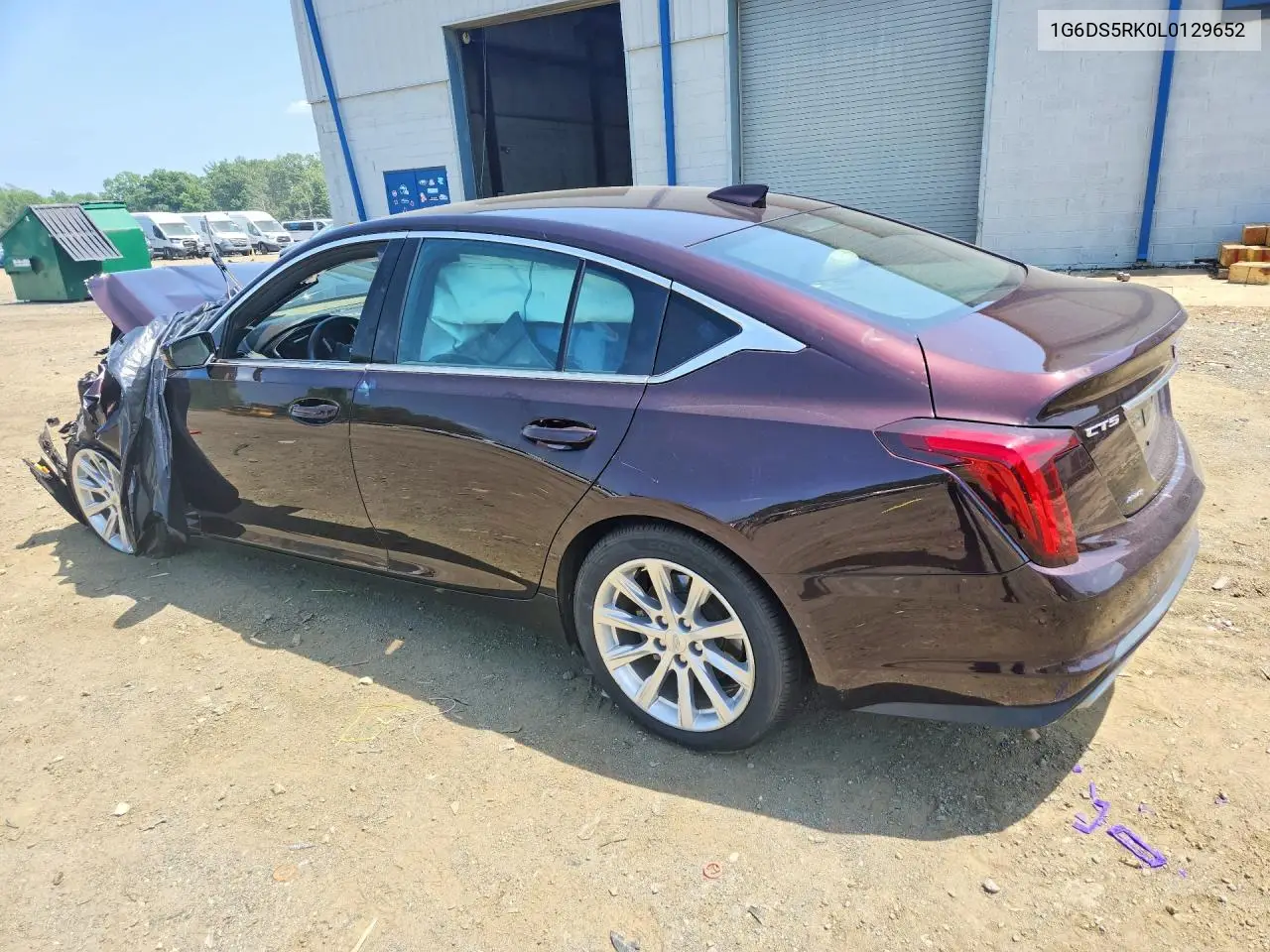 2020 Cadillac Ct5 Luxury VIN: 1G6DS5RK0L0129652 Lot: 59779626