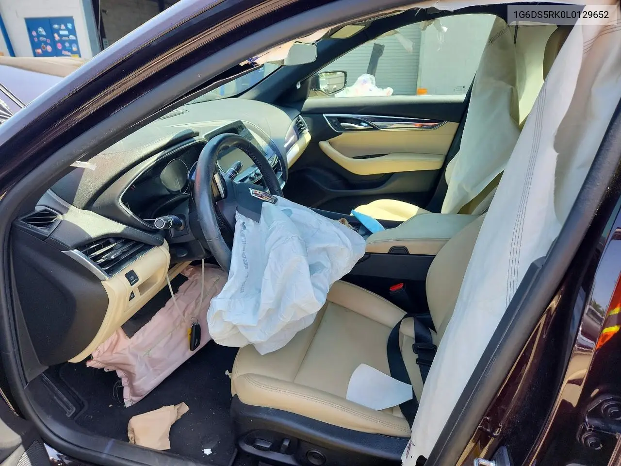 2020 Cadillac Ct5 Luxury VIN: 1G6DS5RK0L0129652 Lot: 59779626