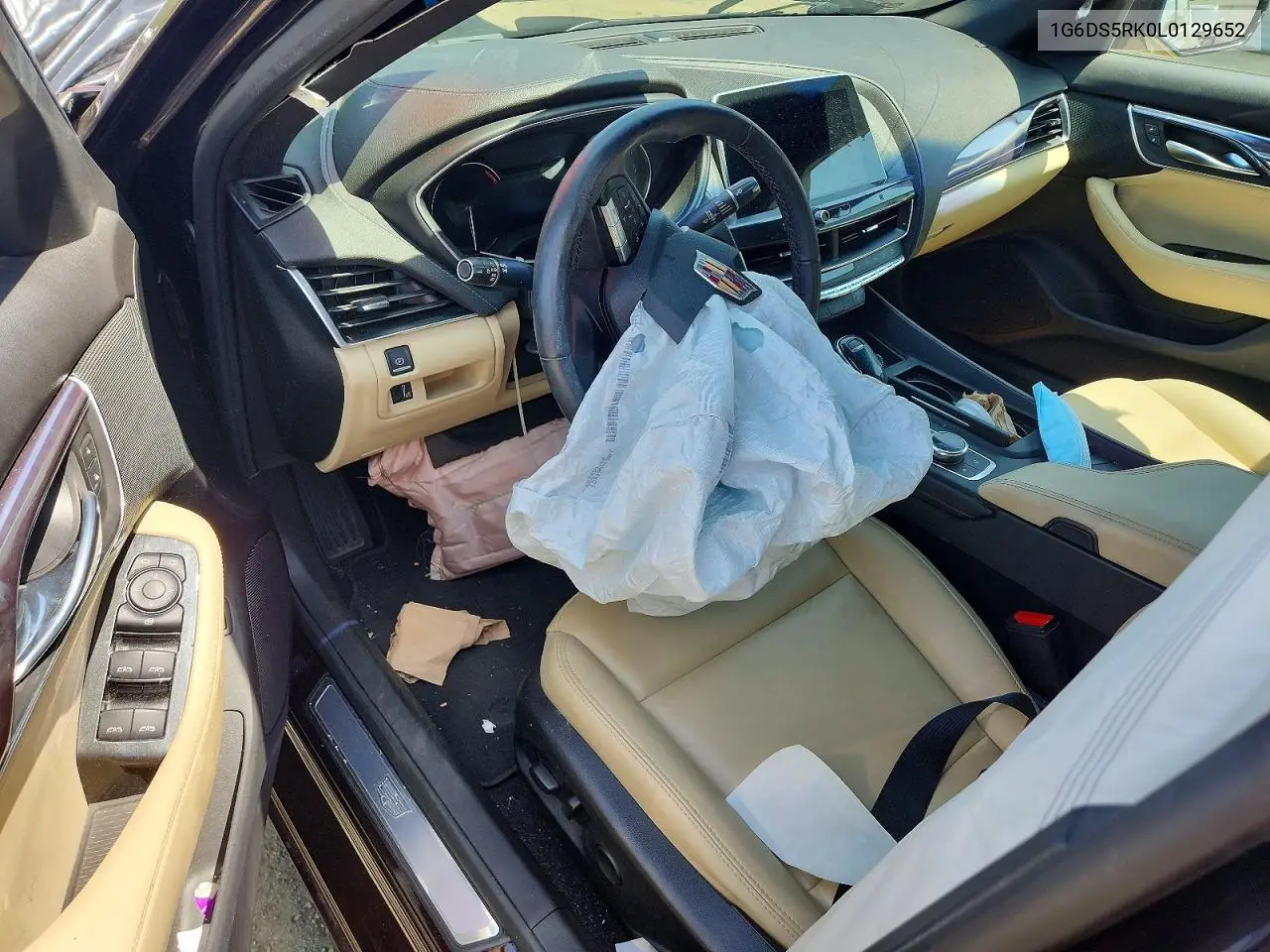 2020 Cadillac Ct5 Luxury VIN: 1G6DS5RK0L0129652 Lot: 59779626