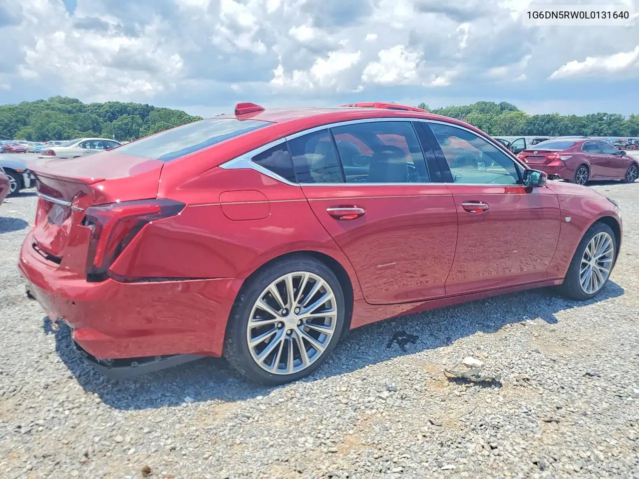 2020 Cadillac Ct5 Premium Luxury VIN: 1G6DN5RW0L0131640 Lot: 59992796