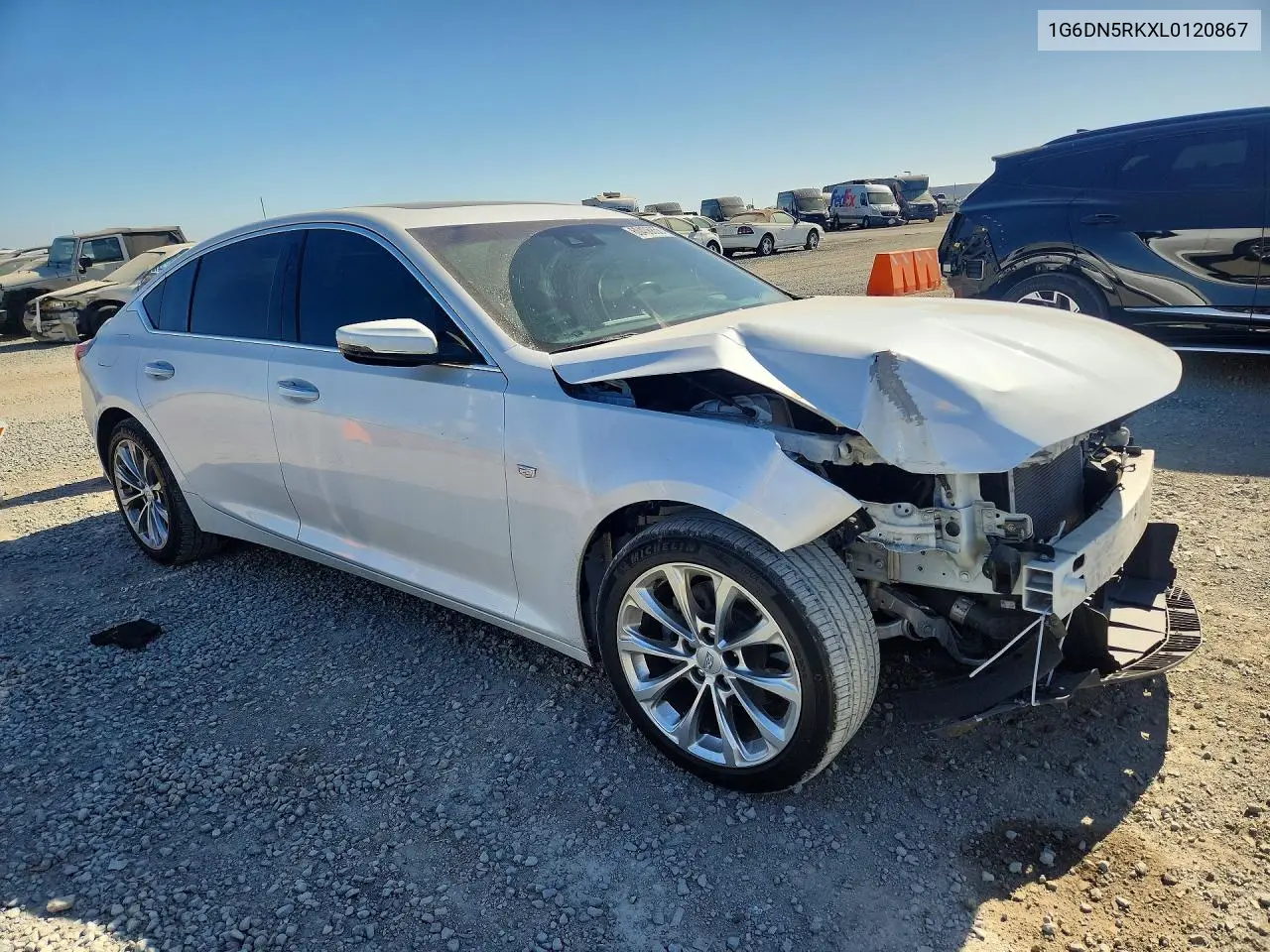 2020 Cadillac Ct5 Premium Luxury VIN: 1G6DN5RKXL0120867 Lot: 60406856