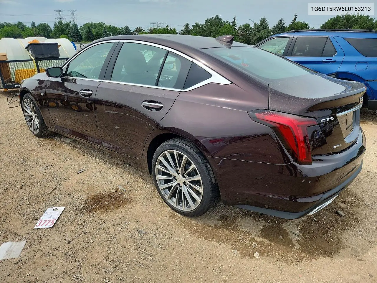 2020 Cadillac Ct5 Premium Luxury VIN: 1G6DT5RW6L0153213 Lot: 60447976