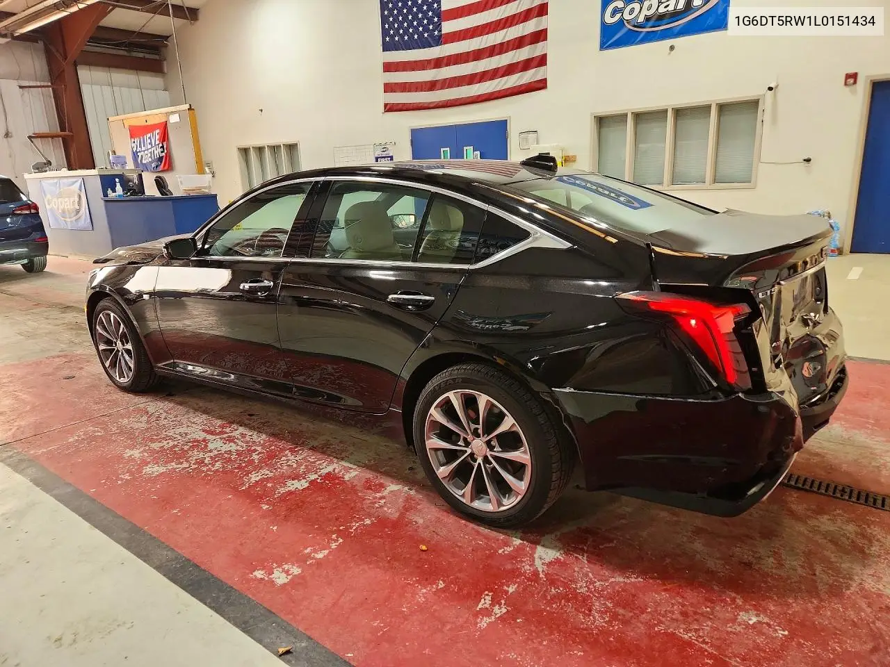 2020 Cadillac Ct5 Premium Luxury VIN: 1G6DT5RW1L0151434 Lot: 61526256