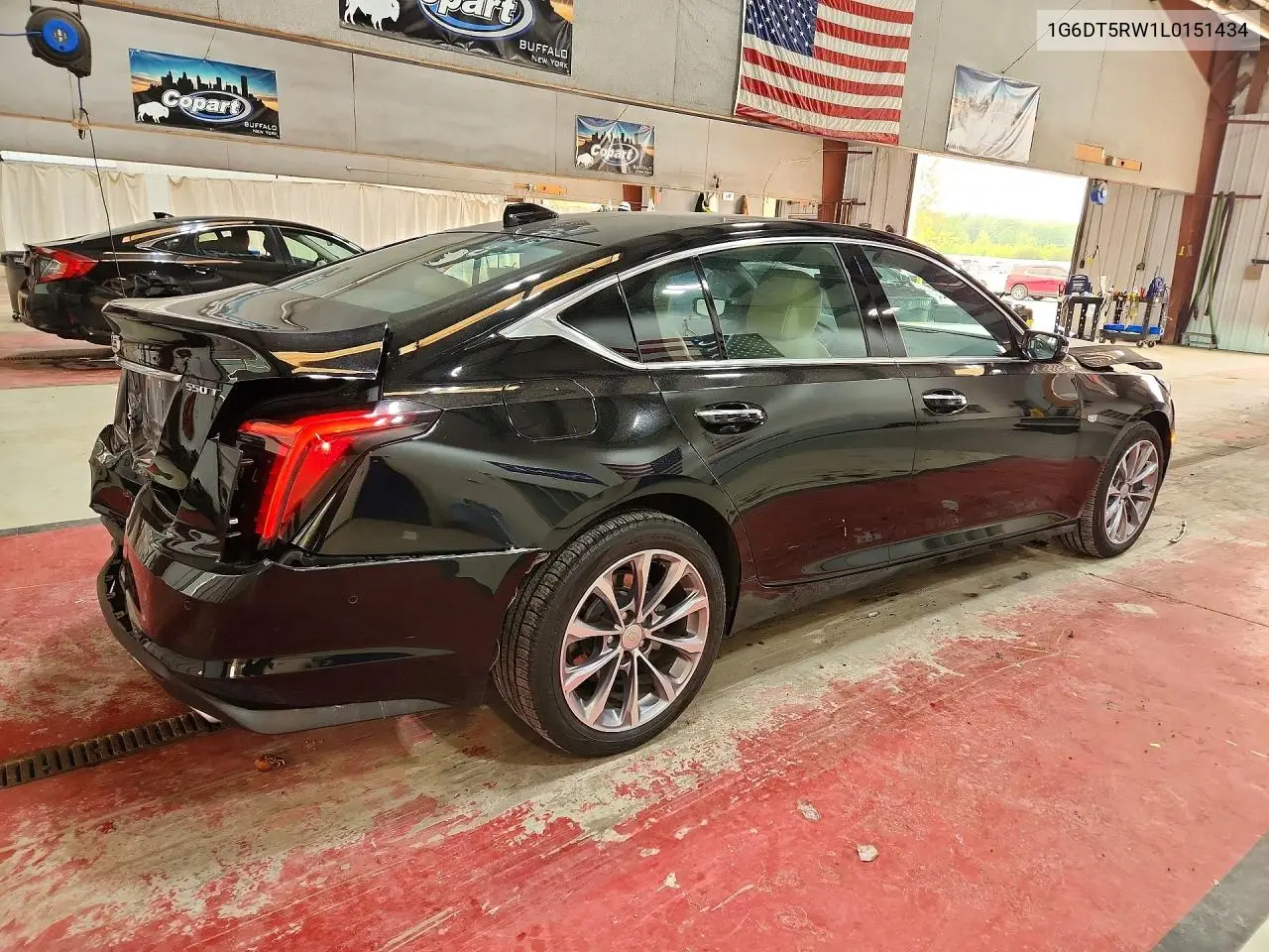 2020 Cadillac Ct5 Premium Luxury VIN: 1G6DT5RW1L0151434 Lot: 61526256