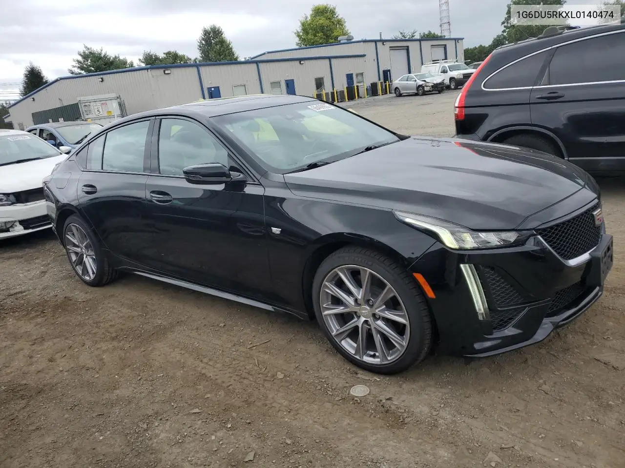 2020 Cadillac Ct5 Sport VIN: 1G6DU5RKXL0140474 Lot: 66409935