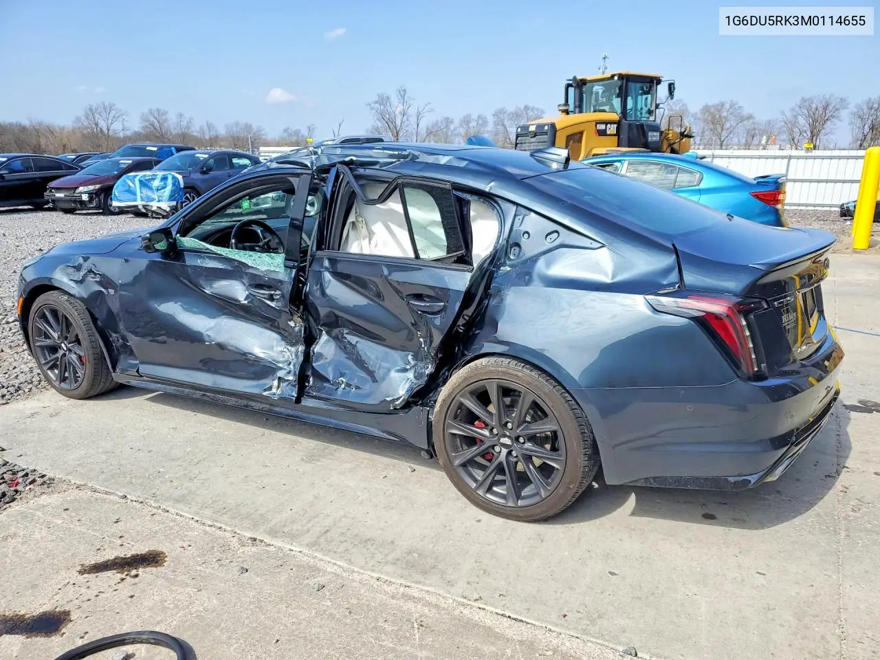 2021 Cadillac Ct5 Sport VIN: 1G6DU5RK3M0114655 Lot: 45480156