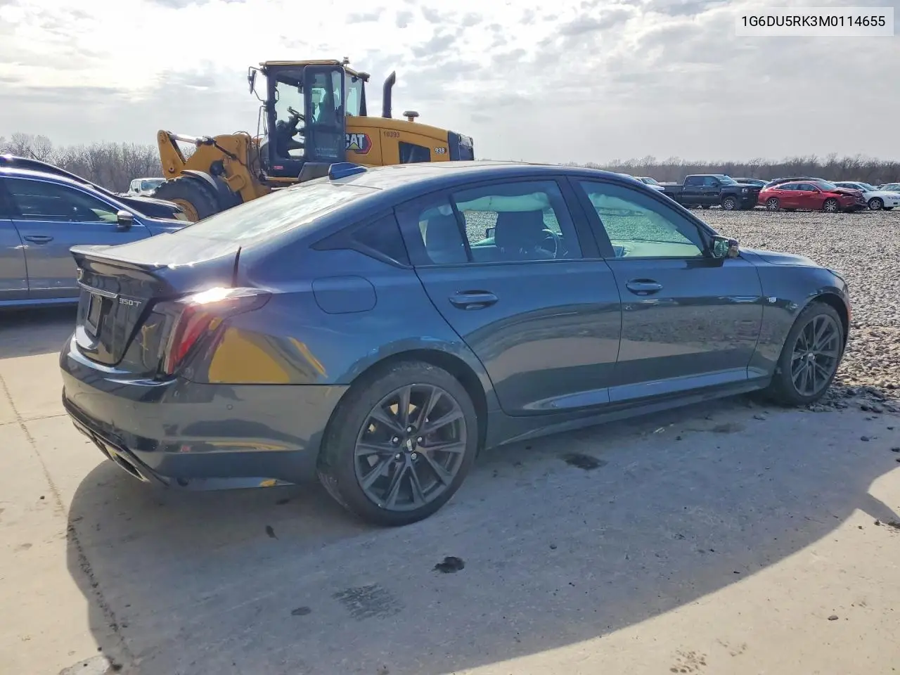 2021 Cadillac Ct5 Sport VIN: 1G6DU5RK3M0114655 Lot: 45480156