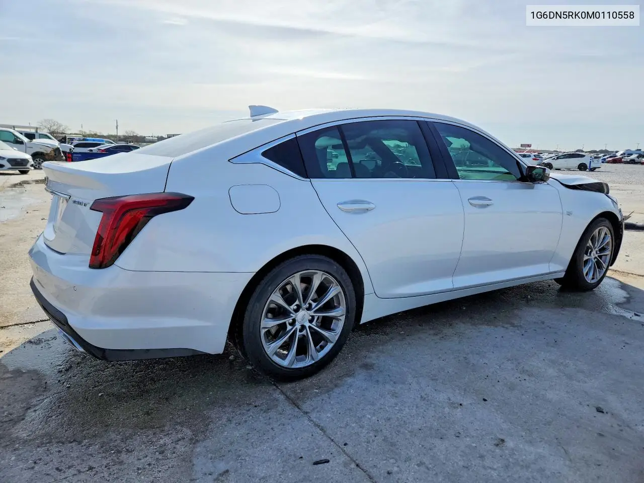 2021 Cadillac Ct5 Premium Luxury VIN: 1G6DN5RK0M0110558 Lot: 46326886