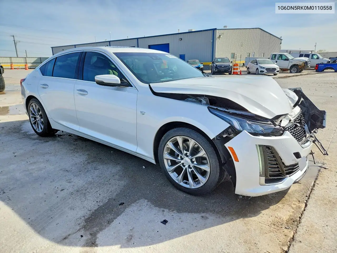 2021 Cadillac Ct5 Premium Luxury VIN: 1G6DN5RK0M0110558 Lot: 46326886