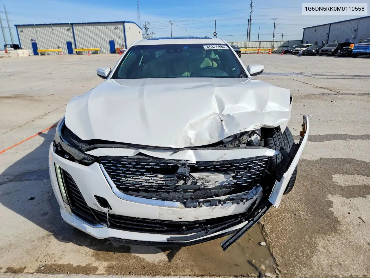 2021 Cadillac Ct5 Premium Luxury VIN: 1G6DN5RK0M0110558 Lot: 46326886