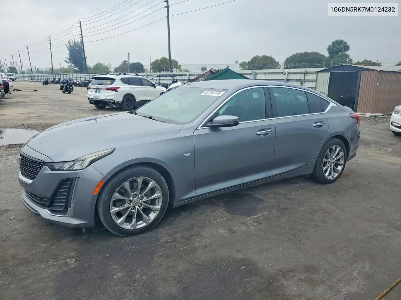 2021 Cadillac Ct5 Premium Luxury VIN: 1G6DN5RK7M0124232 Lot: 46794746