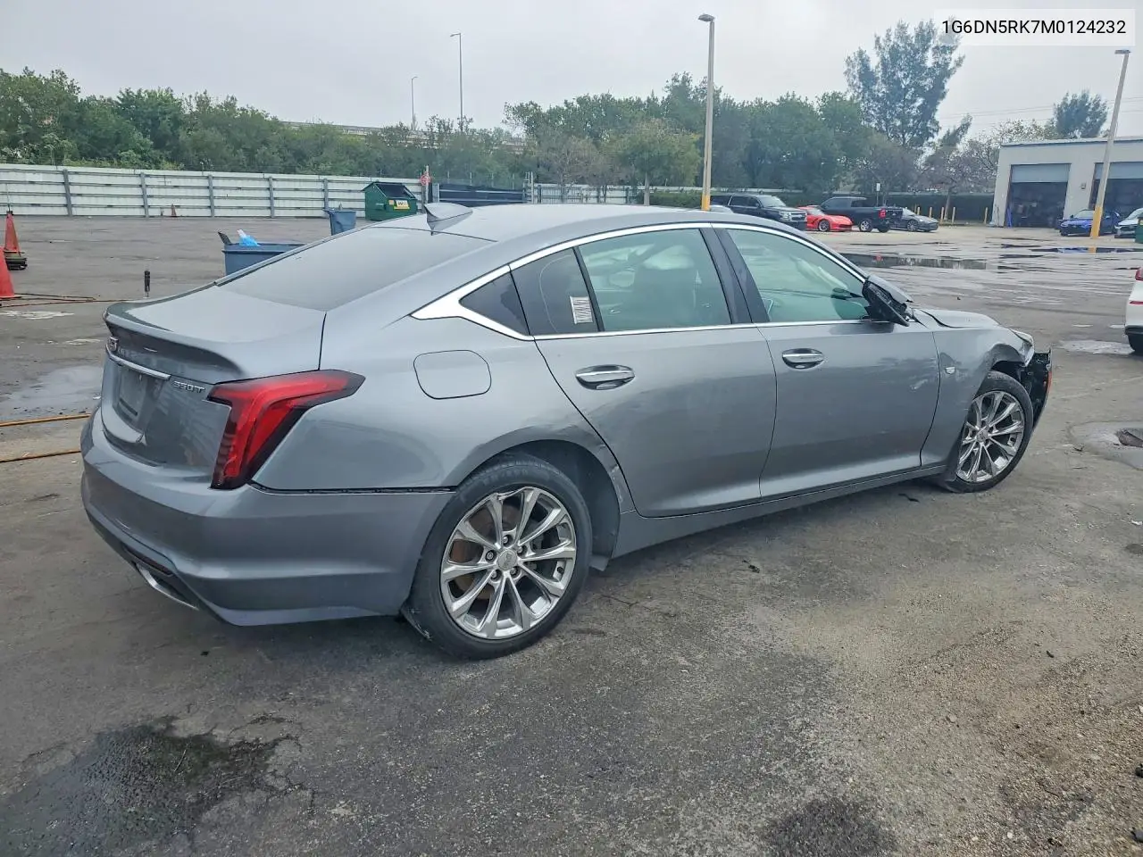 2021 Cadillac Ct5 Premium Luxury VIN: 1G6DN5RK7M0124232 Lot: 46794746