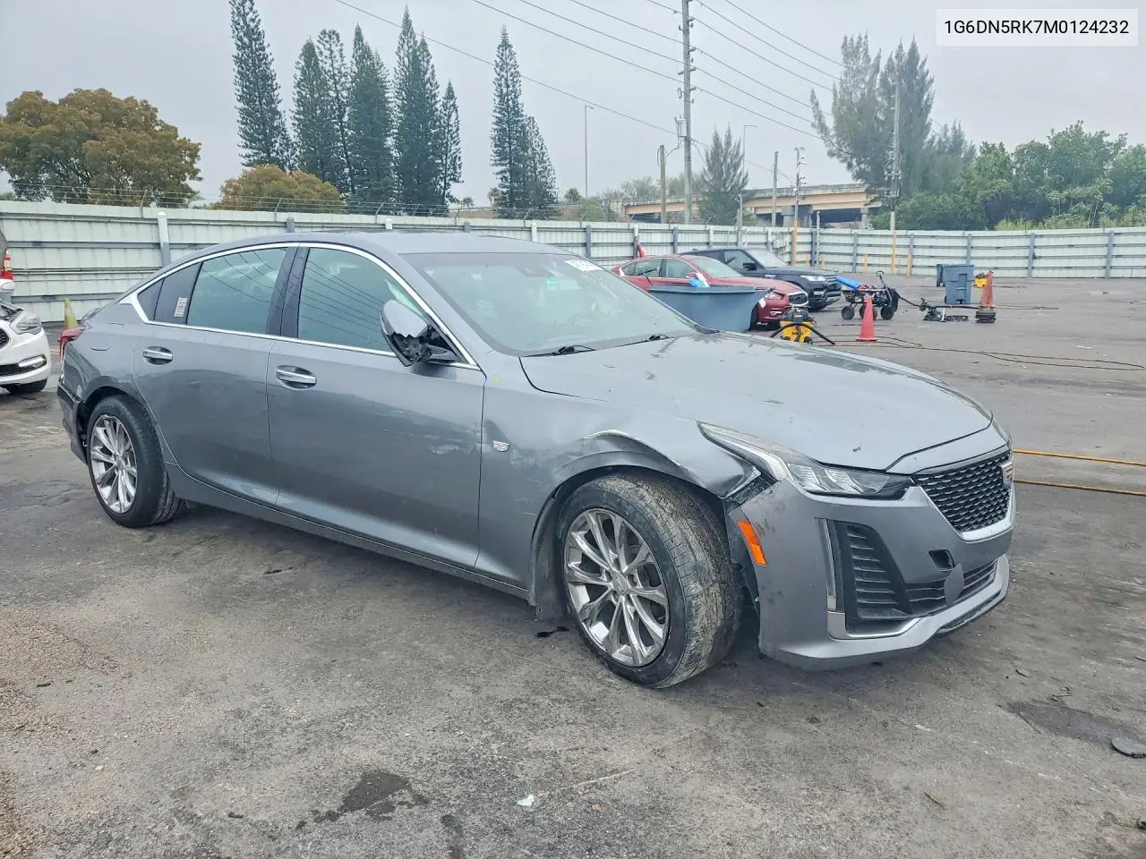 2021 Cadillac Ct5 Premium Luxury VIN: 1G6DN5RK7M0124232 Lot: 46794746