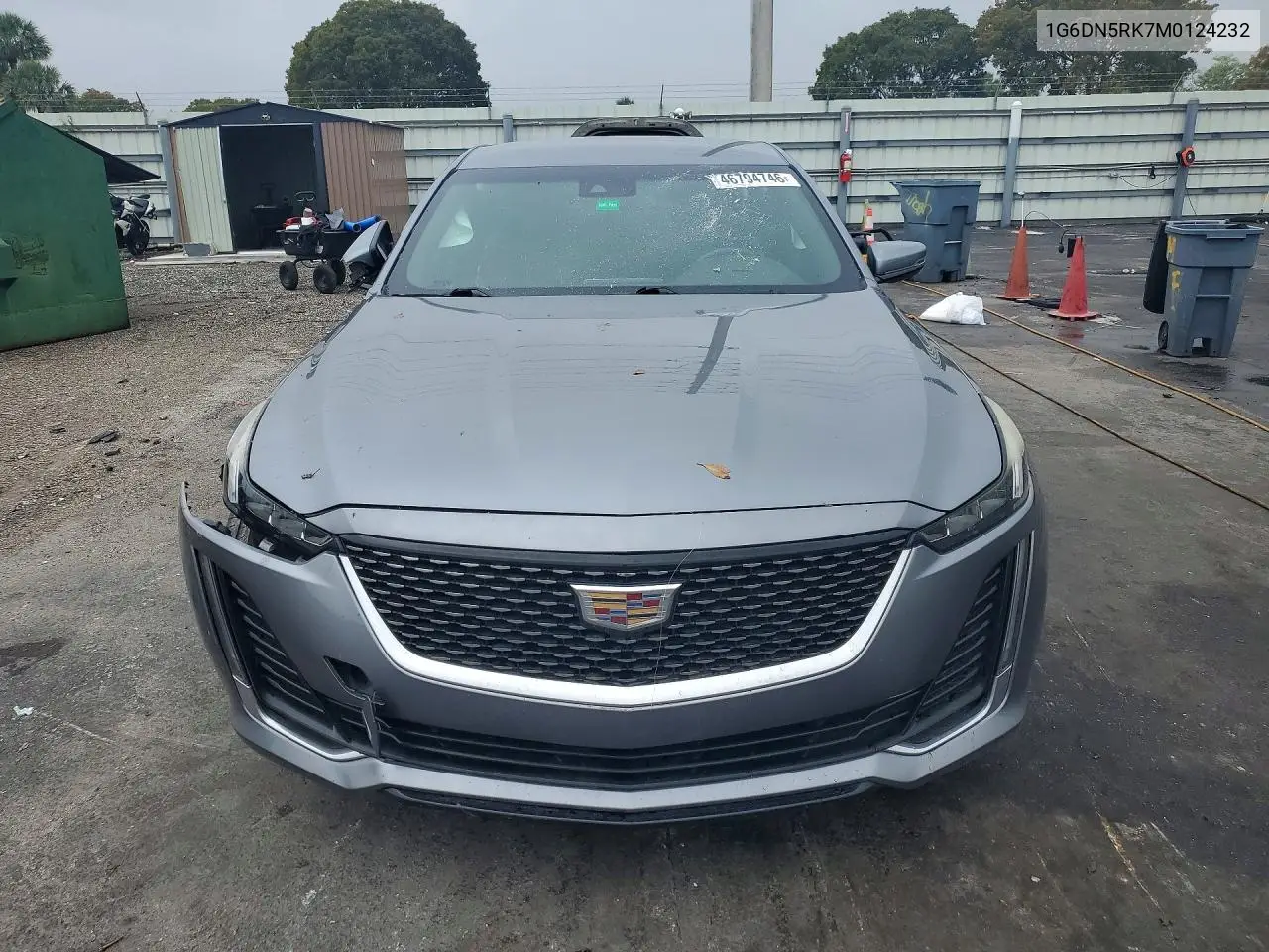 2021 Cadillac Ct5 Premium Luxury VIN: 1G6DN5RK7M0124232 Lot: 46794746
