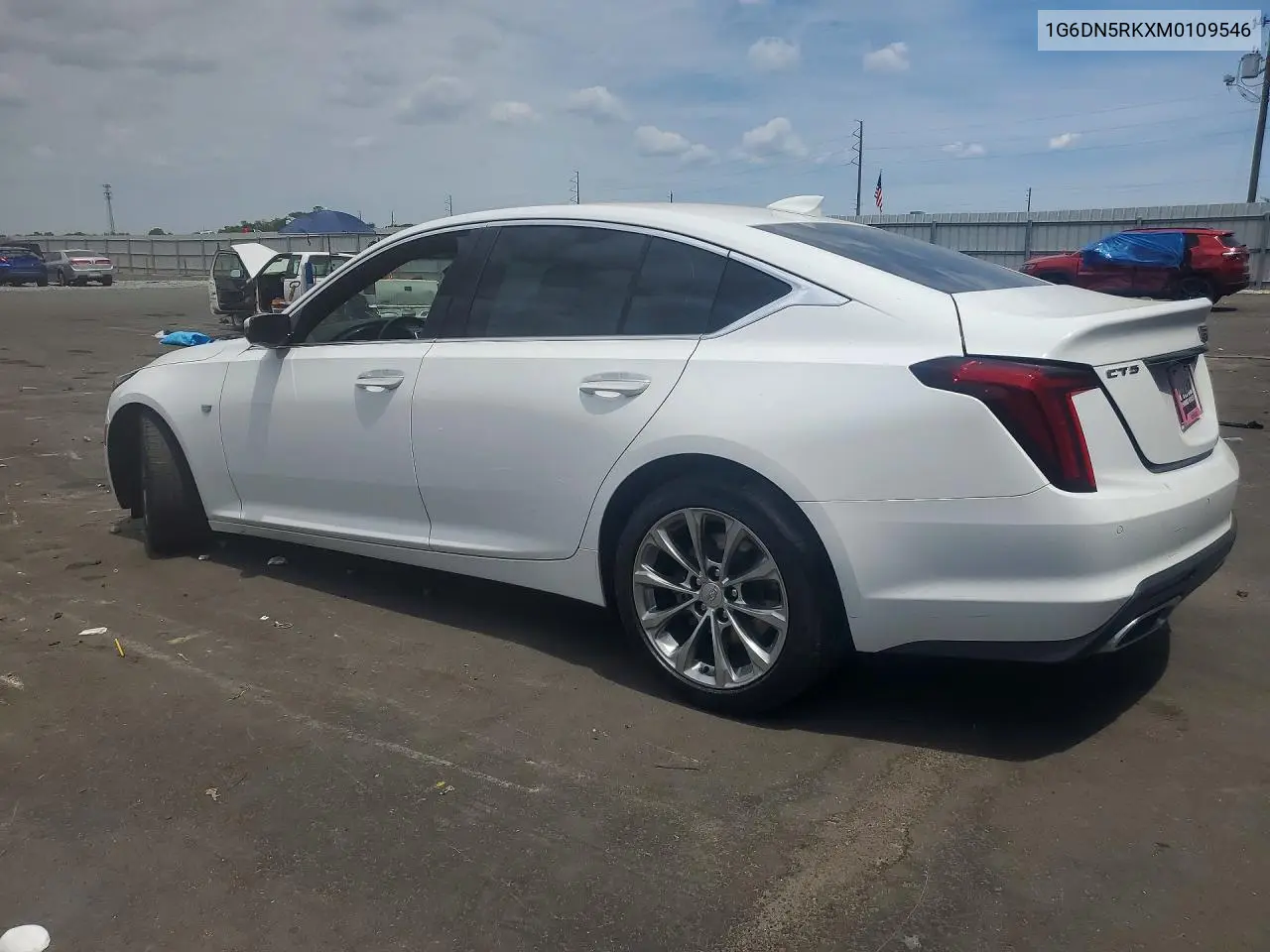 2021 Cadillac Ct5 Premium Luxury VIN: 1G6DN5RKXM0109546 Lot: 50233876