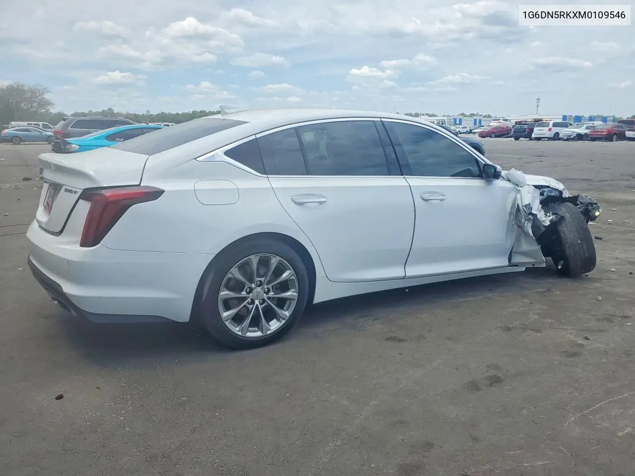 2021 Cadillac Ct5 Premium Luxury VIN: 1G6DN5RKXM0109546 Lot: 50233876