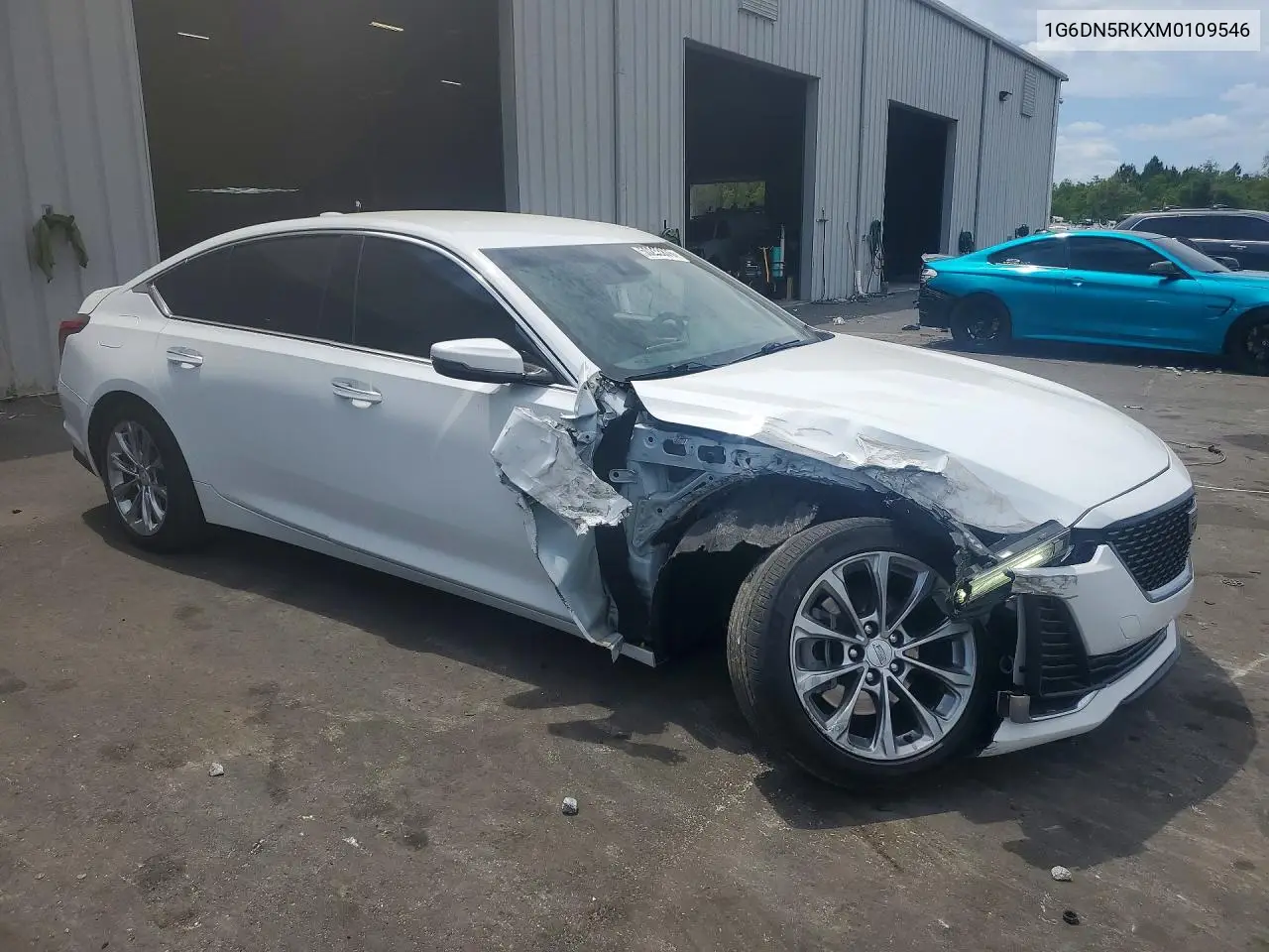2021 Cadillac Ct5 Premium Luxury VIN: 1G6DN5RKXM0109546 Lot: 50233876